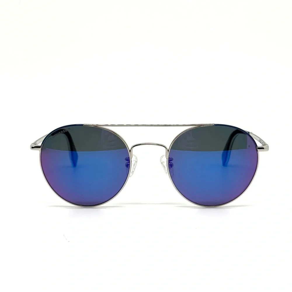 Converse Sunglasses Round Gradient Lenses Unisex Aviators Double Bridge SCO057Q